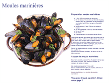 Tablet Screenshot of moulesmarinieres.com